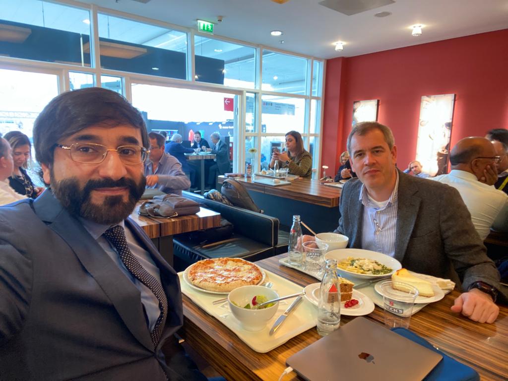 Attended Heimtex 2023 Event in Germany – Lunch with Intercot’s Director